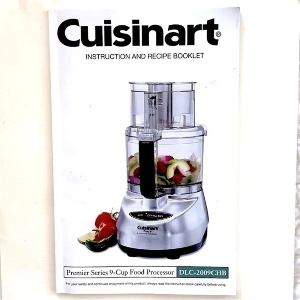 5 for $25!  Cuisinart Recipe Book - Instruction Manual